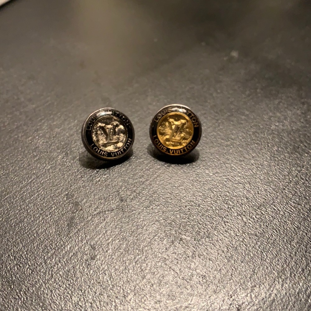 Vintage Louis Vuitton ear studs